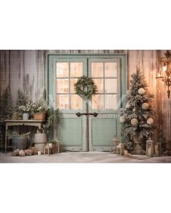 Photography Background in Fabric Christmas Set / Backdrop 4649 4650