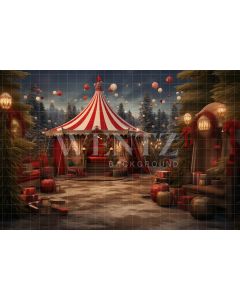 Photography Background in Fabric Christmas Tent / Backdrop 4734