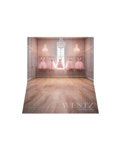 Photography Background in Fabric Ballet Studio / Backdrop 4798