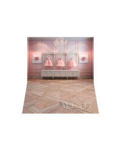 Photography Background in Fabric Ballet Studio / Backdrop 4799