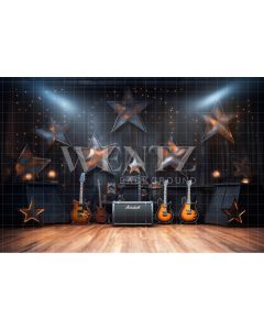 Photography Background in Fabric Rockstar / Backdrop 4853