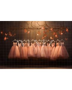 Photography Background in Fabric Ballet Outfits / Backdrop 4868