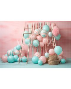 Photography Background in Fabric Candy Color Sweets / Backdrop 4887