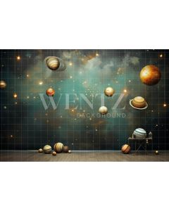 Photography Background in Fabric Planets / Backdrop 4903