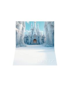 Photographic Background Fabric Ice Castle / 4953