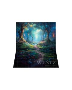 Photographic Background in Fabric Enchanted Forest / Backdrop 4960