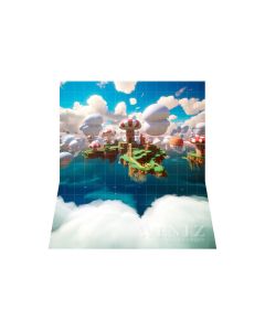 Photographic Background in Fabric Floating World  / Background 4964
