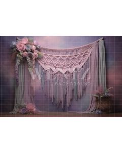 Photographic Background in Fabric Boho Wall/ Backdrop 4973