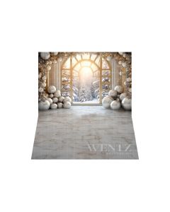 Photographic Background in Fabric Christmas Set / Backdrop 5045