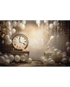 Photographic Background in Fabric Happy New Year / Backdrop 5047