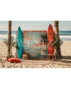 Photographic Background in Fabric Surfboard / Backdrop 5103