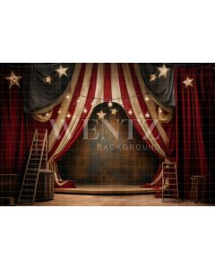 Photographic Background in Fabric Enchanted Circus / Backdrop 5200