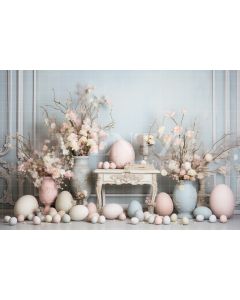 Photography Background in Fabric Easter Scenery / Backdrop 5215