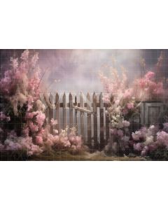 Photography Background in Fabric Easter Scenery / Backdrop 5237