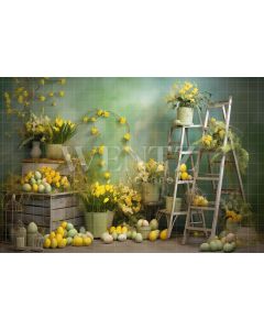 Photography Background in Fabric Easter 2024 / Backdrop 5254