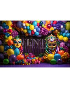 Photography Background in Fabric Carnival / Backdrop 5255