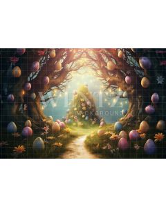 Photography Background in Fabric Easter 2024 / Backdrop 5303