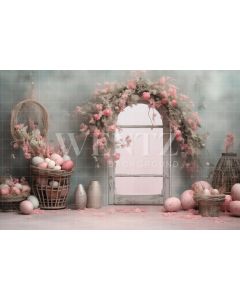 Photography Background in Fabric Easter 2024 / Backdrop 5311