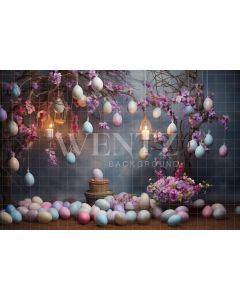 Photography Background in Fabric Easter 2024 / Backdrop 5312
