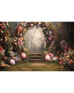 Photography Background in Fabric Easter 2024 / Backdrop 5351