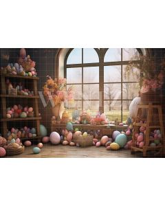 Photography Background in Fabric Easter 2024 / Backdrop 5354