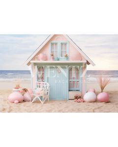 Photography Background in Fabric Easter 2024 House / Backdrop 5367