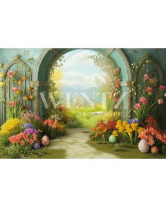 Photography Background in Fabric Easter 2024 / Backdrop 5450