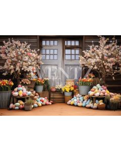 Photography Background in Fabric Easter 2024 / Backdrop 5485