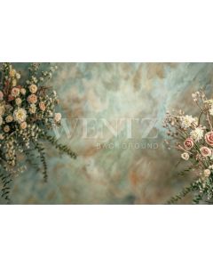 Photography Background in Fabric Mother's Day 2024 Floral / Backdrop 5904