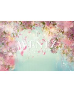 Photography Background in Fabric Floral / Backdrop 701