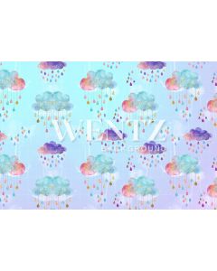 Photography Background in Fabric Rain of Love / Backdrop 737