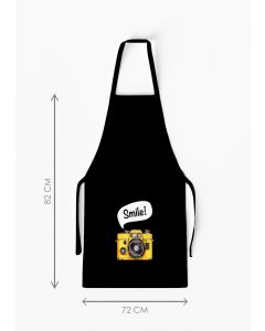Adult Separate Smile Camera Apron with Pocket / AW34