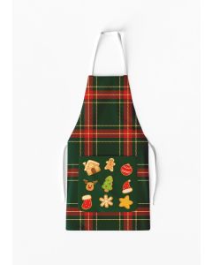 Gingerbread Man Apron with Pocket / AW43
