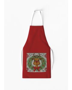 Reindeer Apron with Pocket / AW46
