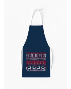 Reindeer Apron with Pocket / AW49