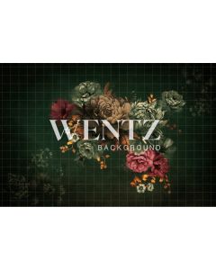Photography Background in Fabric Flowers Fine Art / Backdrop CW39