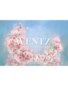 Photography Background in Fabric Flowers Fine Art / Backdrop CW35