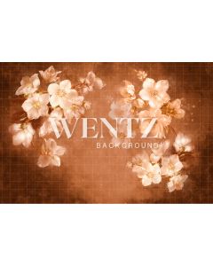 Photography Background in Fabric Flowers Fine Art / Backdrop CW31