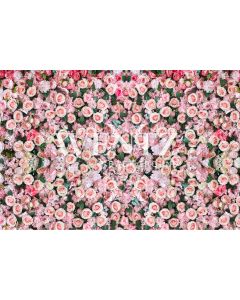Photography Background in Fabric Floral / Backdrop 1521