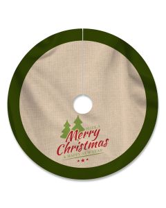Green Christmas Tree Skirt / WSA07