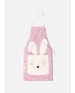 Easter Pink Apron with Pocket / AW24