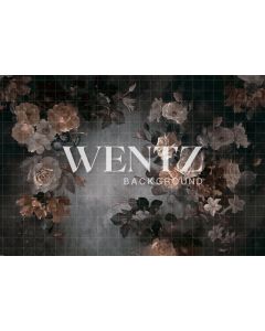 Photography Background in Fabric Flowers Fine Art / Backdrop CW29