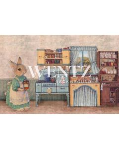 Photography Background in Fabric Easter Kitchen / Backdrop CW62