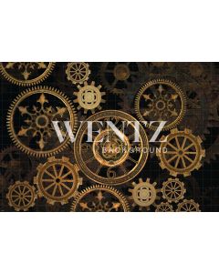 Photography Background in Fabric Gears / Backdrop 2263