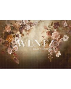 Photography Background in Fabric Flowers Fine Art / Backdrop CW72