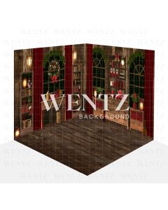 Photography Background in Fabric Christmas Kitchen Dining Room Set 3D / WTZ125