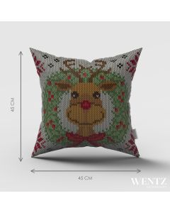 Pillow Case Reindeer - 50 x 50 / WA89
