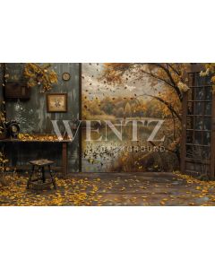 Photography Background in Fabric Fall Room 2024 / Backdrop 5942