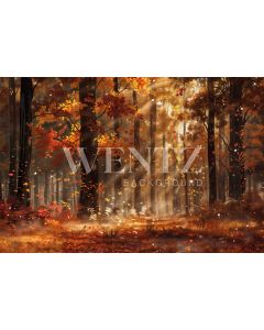 Photography Background in Fabric Forest Fall 2024 / Backdrop 5952