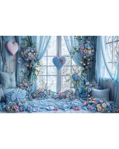 Photography Background in Fabric Valentine's Day 2024 / Backdrop 6067